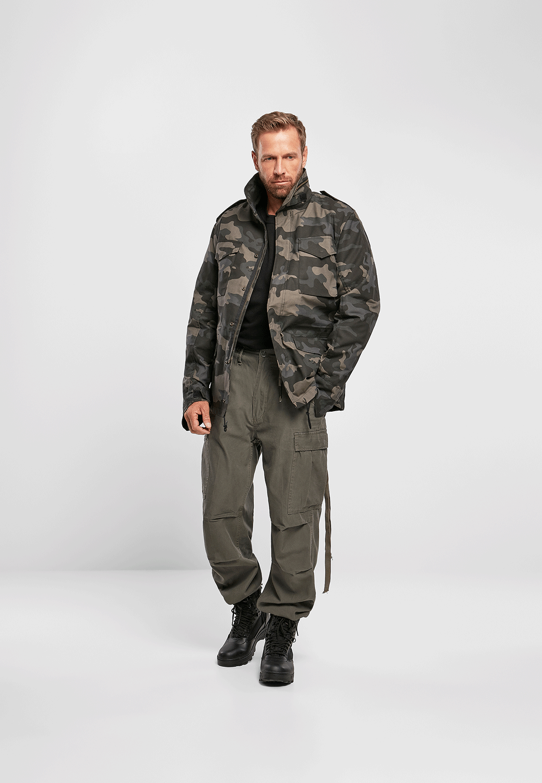 Olivgrüne M65 Cargo-Hose für Herren von Brandit 
