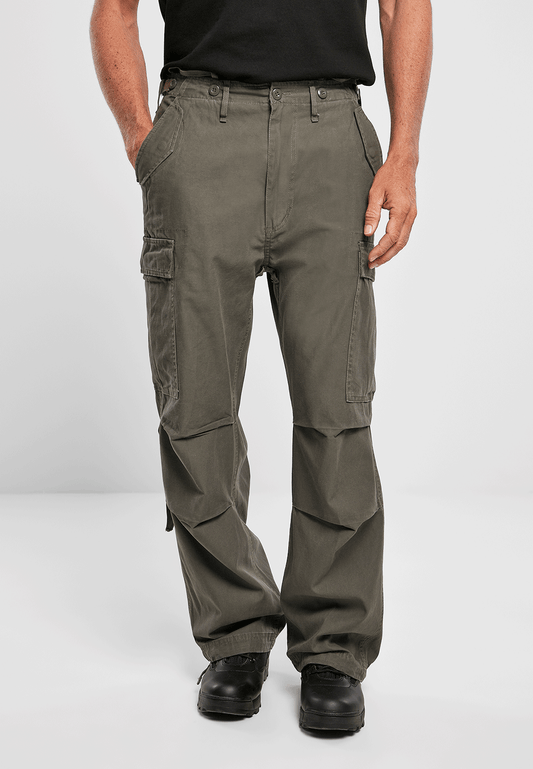 Olivgrüne M65 Cargo-Hose für Herren von Brandit 