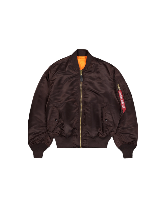 100101 MA-1 Herritage Bomber Jacke - hunterbrown