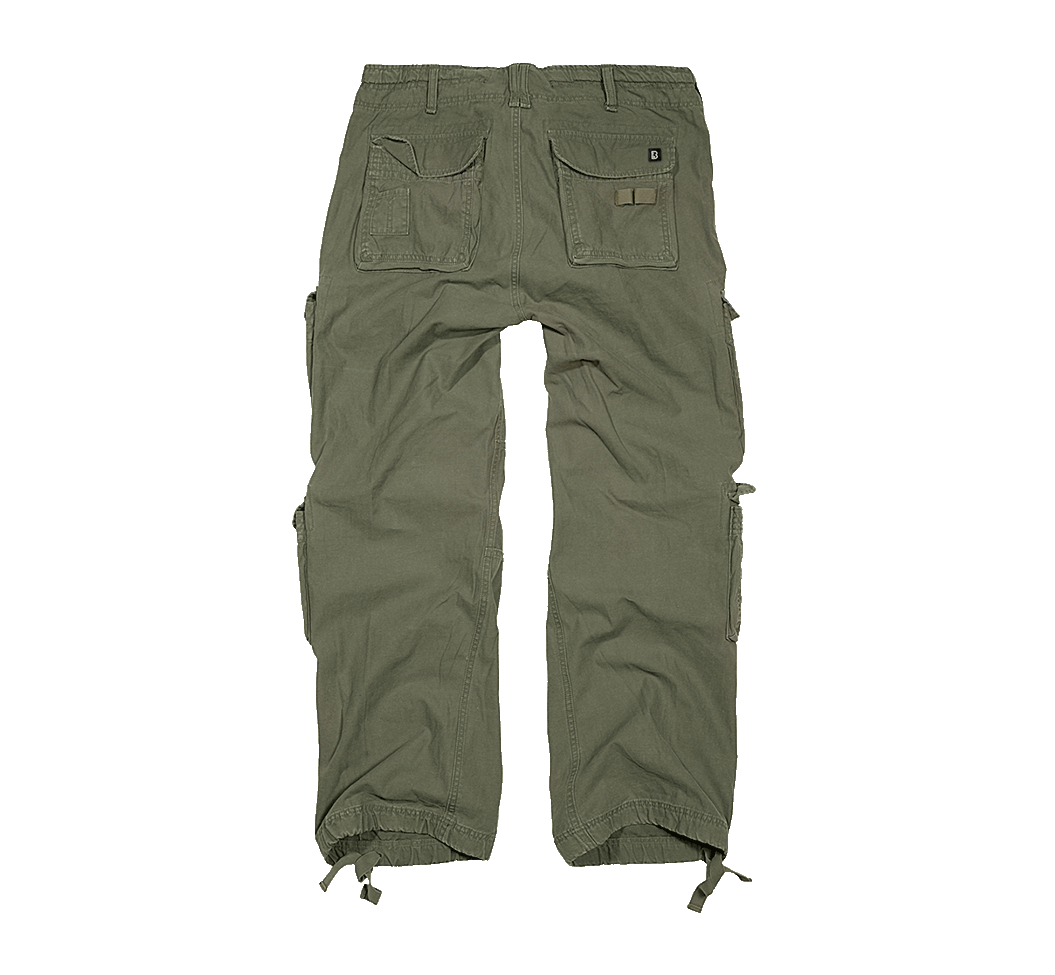 BRANDIT - Ray Vintage Pants - Olive