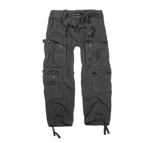 Cargo Brandit Hosen Pant Army Militär schwarz