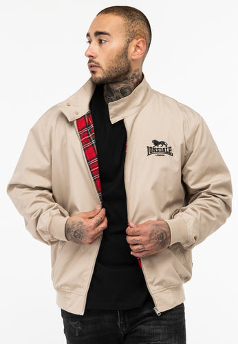 Lonsdale 110538 Harrington Classic Jacke Sand