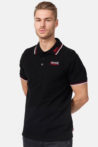 Lonsdale 110629 Lion Poloshirt Schwarz
