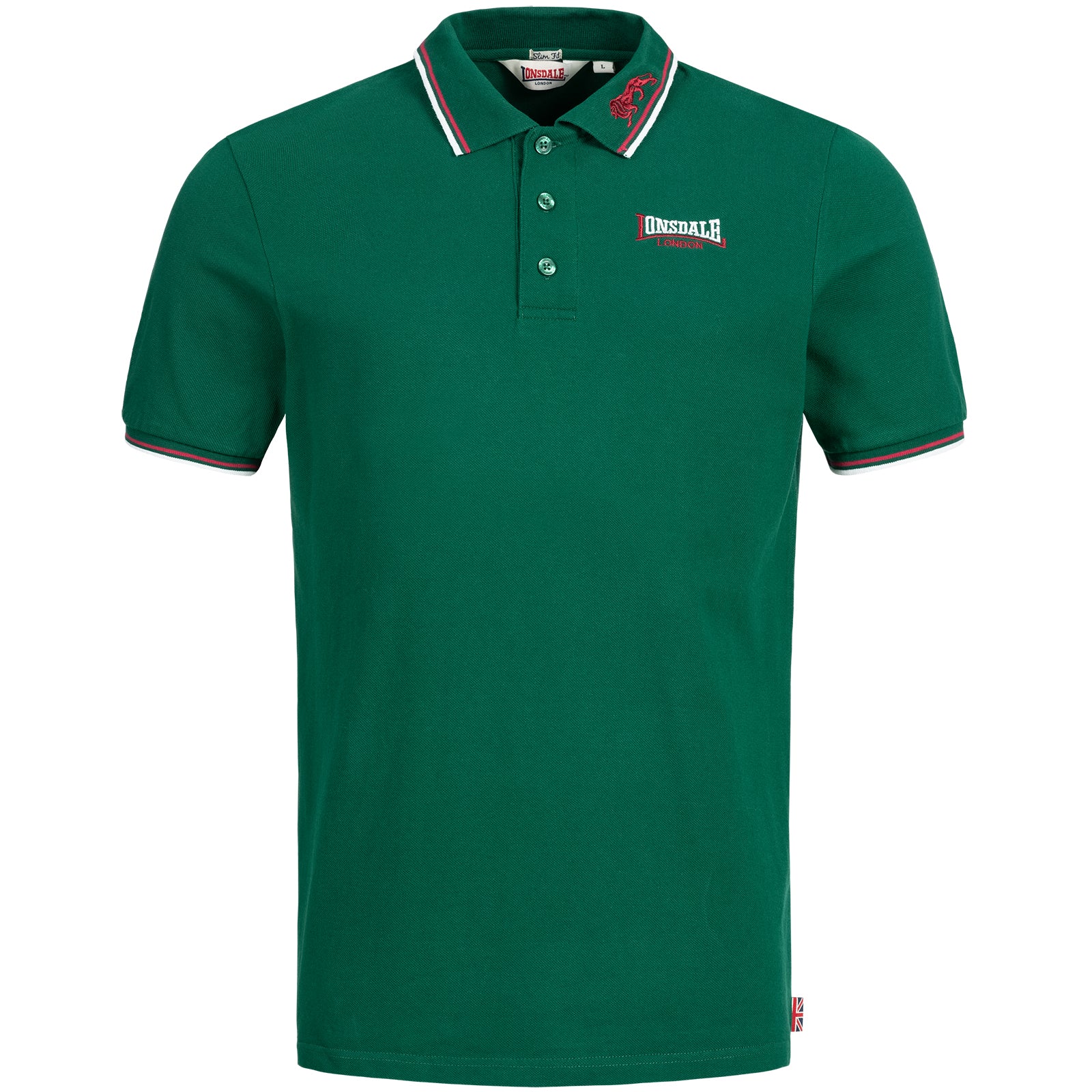 Lonsdale 110629 Lion Poloshirt Grün