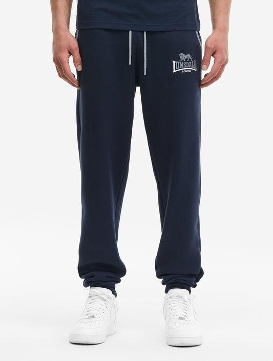 Lonsdale Jogginghose Dark Navy aus Baumwolle mit Logo-Print