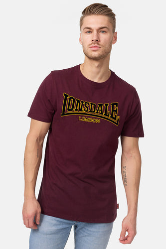 Lonsdale 111001 Classic T-Shirt Oxblood