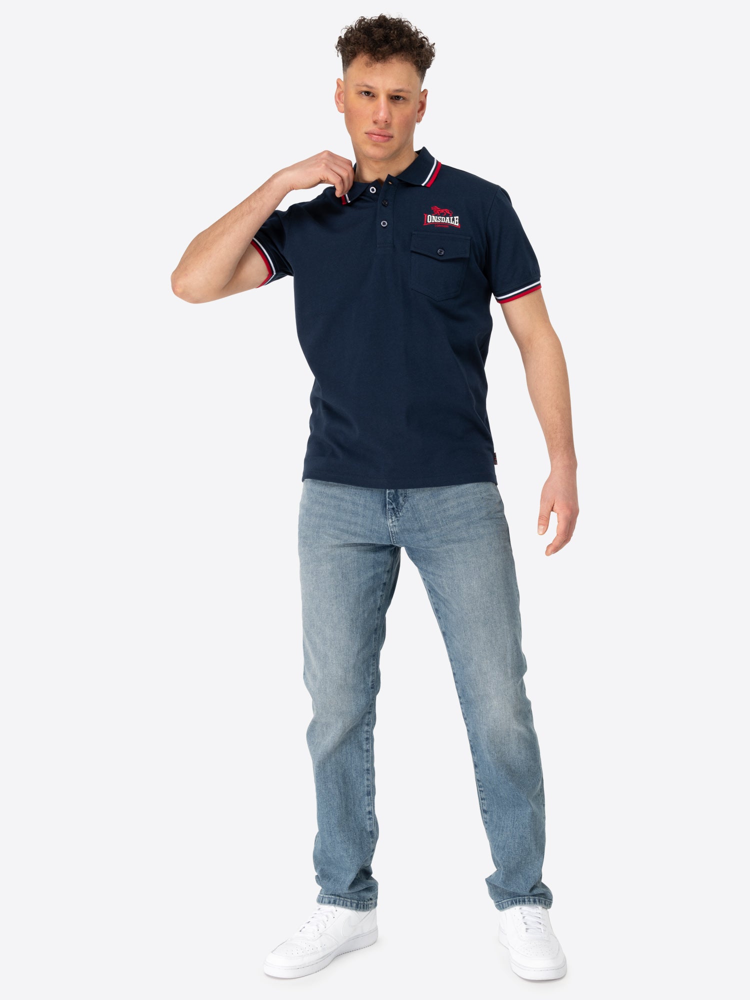 Lonsdale 111168 Lynton Poloshirt - Navy