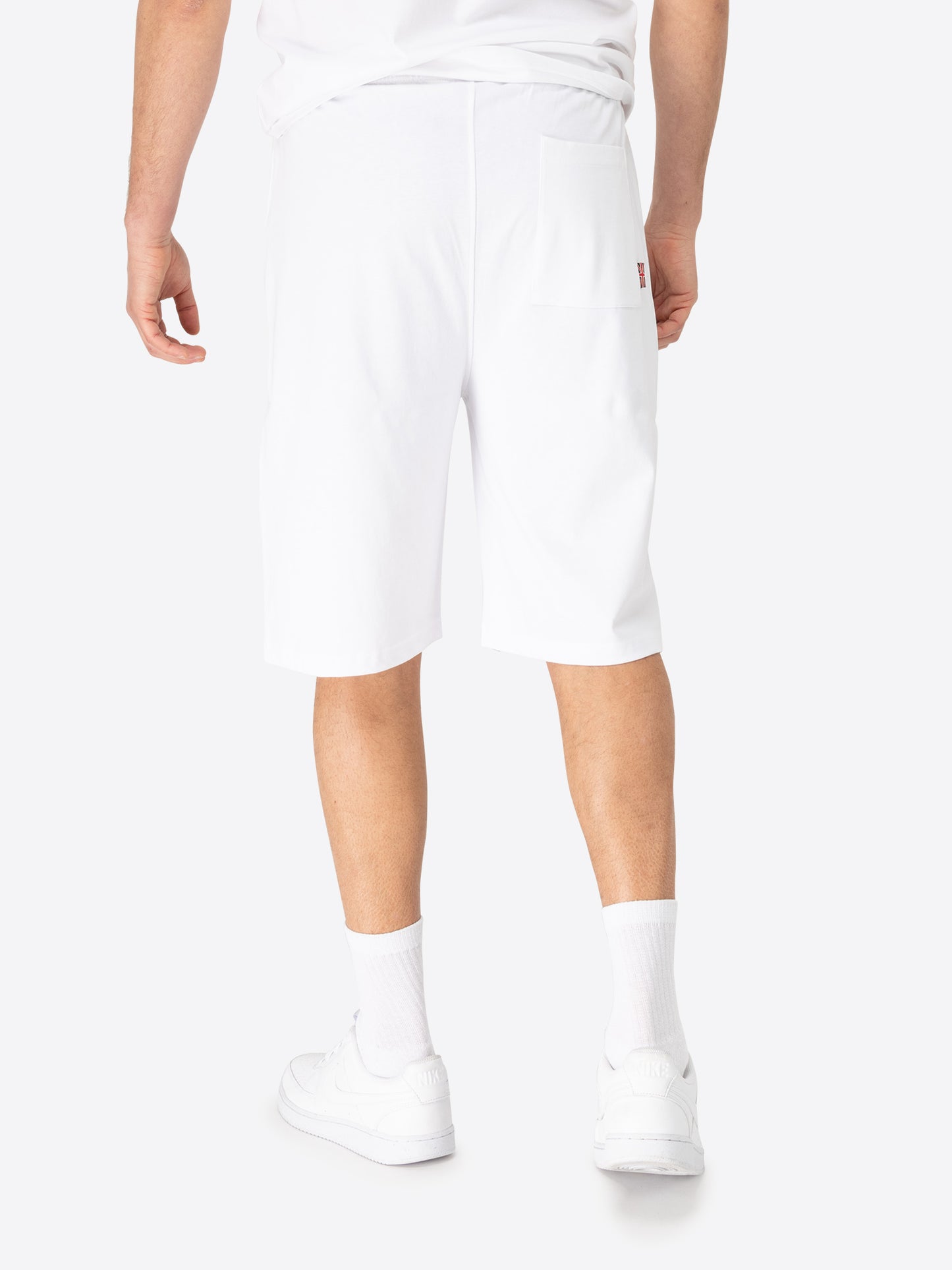 Lonsdale 112062 Logo Jam Shorts Weiss
