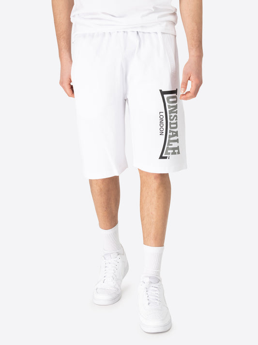 Lonsdale 112062 Logo Jam Shorts Weiss