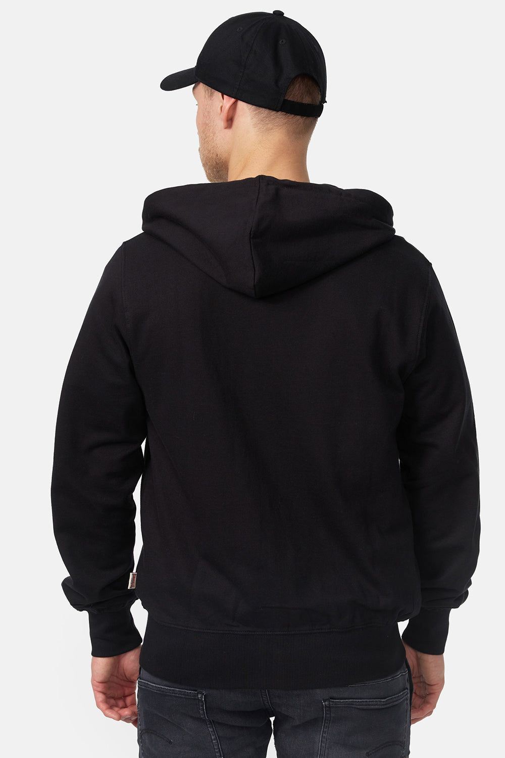 Lonsdale 113096 Kapuzensweatjacke Schwarz