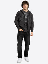 Laden Sie das Bild in den Galerie-Viewer, Lonsdale 113096 Krafty Kapuzensweatjacke  Anthracite
