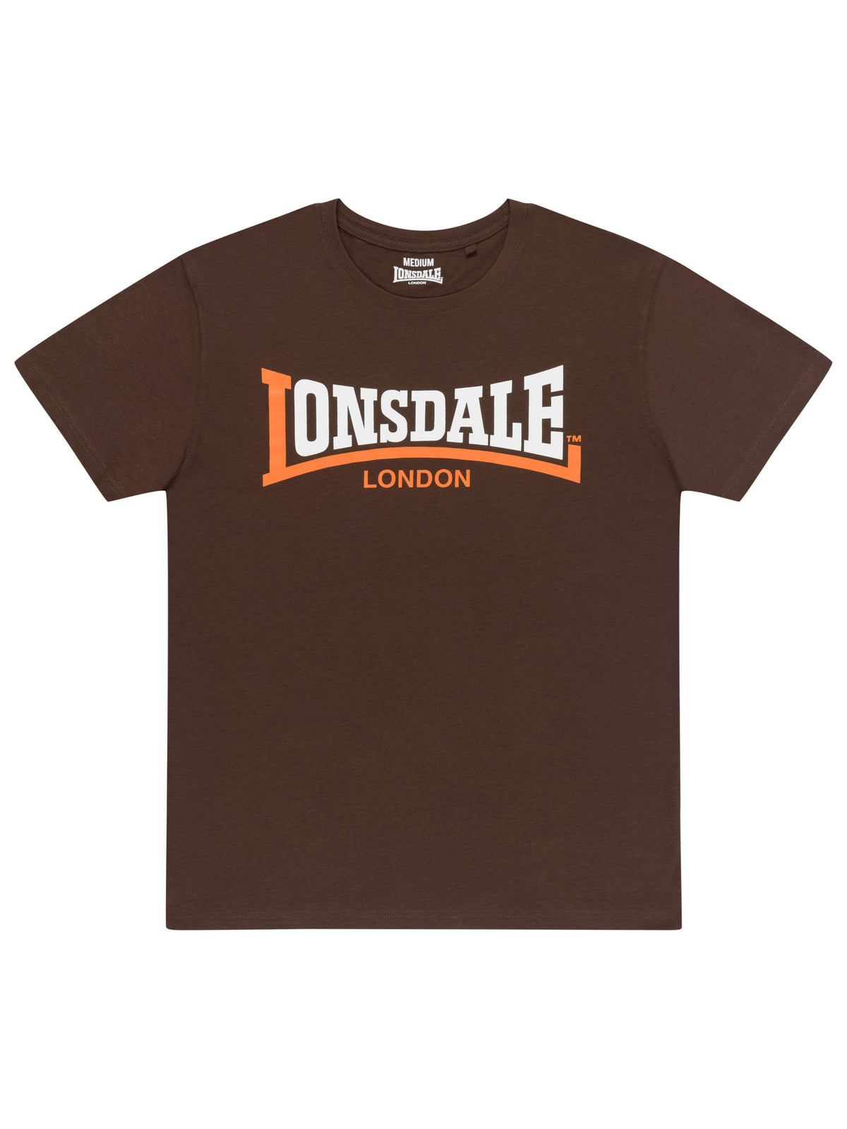 Kultiges Lonsdale London Streetwear T-Shirt in Braun