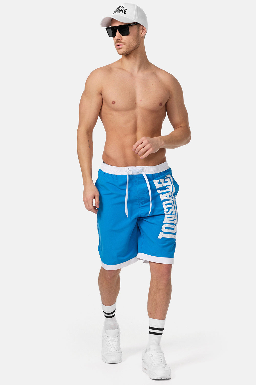 Lonsdale 113268 Boardshort Clenell Blau