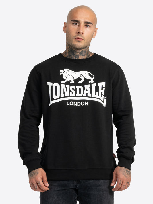 Lonsdale 113374 Go Sport Sweatshirt Schwarz