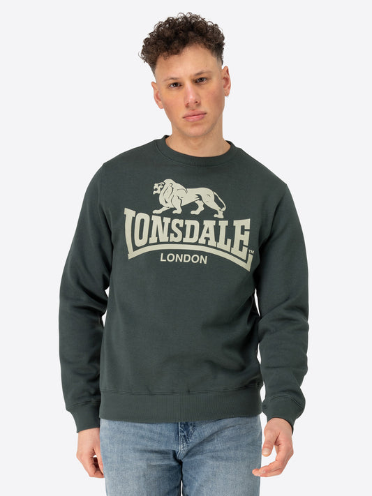 Lonsdale 113374 Go Sport Sweatshirt Grün