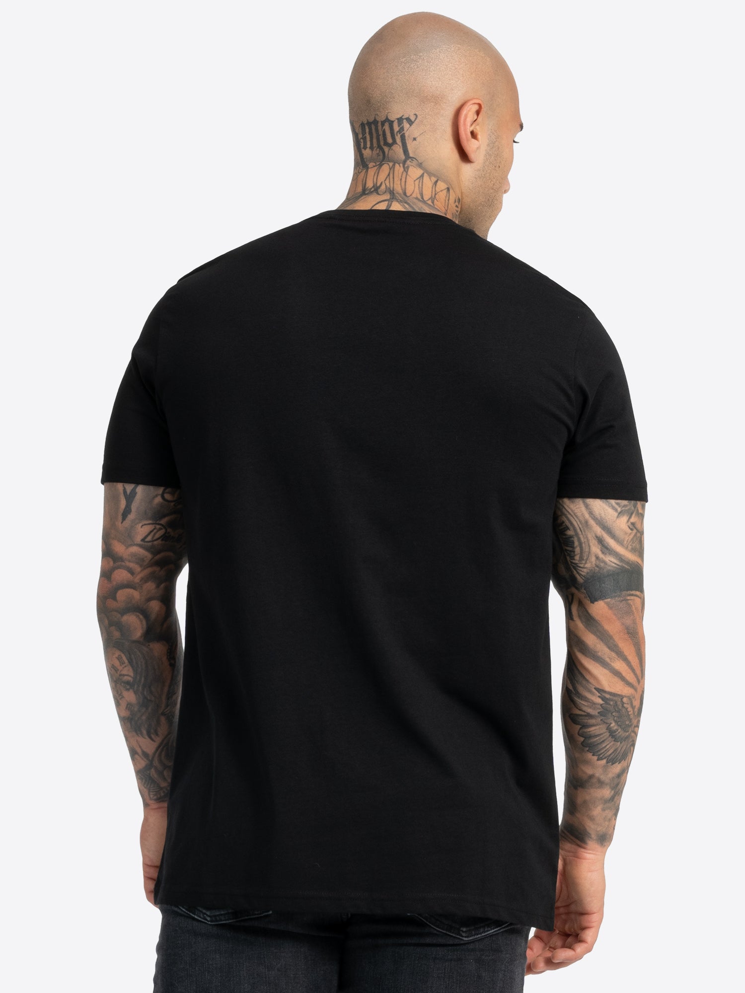 Lonsdale 113808 Bradfield T-Shirt Schwarz