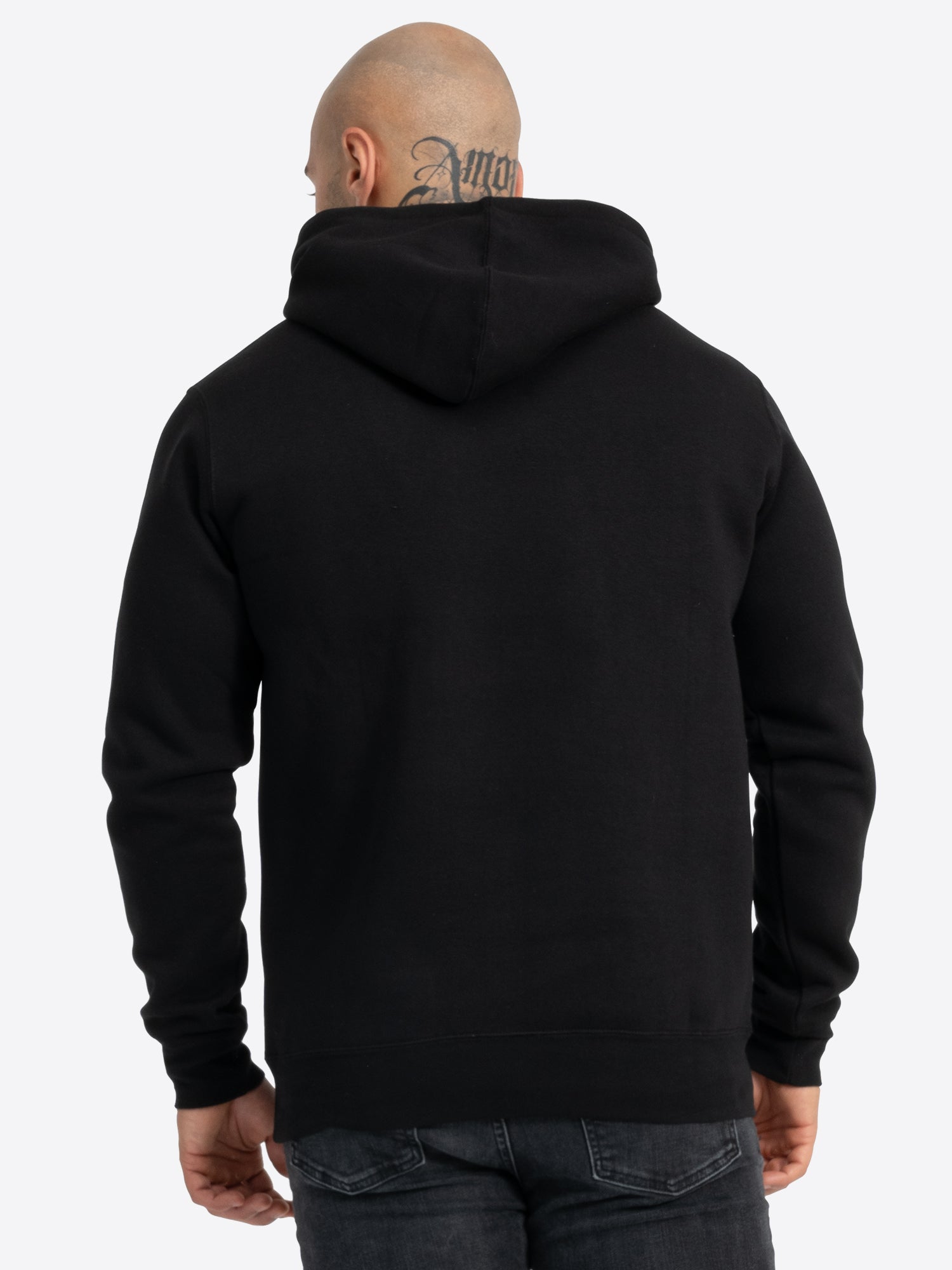 Lonsdale 113863 Wolterton Kapuzensweatshirt Schwarz