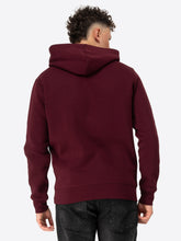 Laden Sie das Bild in den Galerie-Viewer, Lonsdale 113863 Wolterton Kapuzensweatshirt Oxblood
