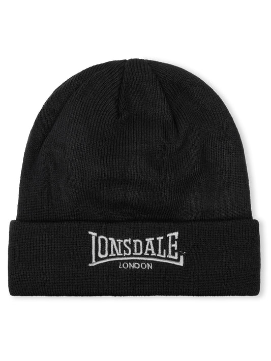 Lonsdale 113876 Dundee Beanie Schwarz