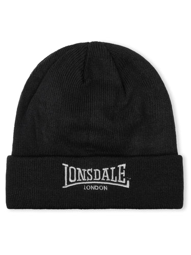 Lonsdale 113876 Dundee Beanie Schwarz