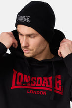 Laden Sie das Bild in den Galerie-Viewer, Lonsdale 113876 Dundee Beanie Schwarz
