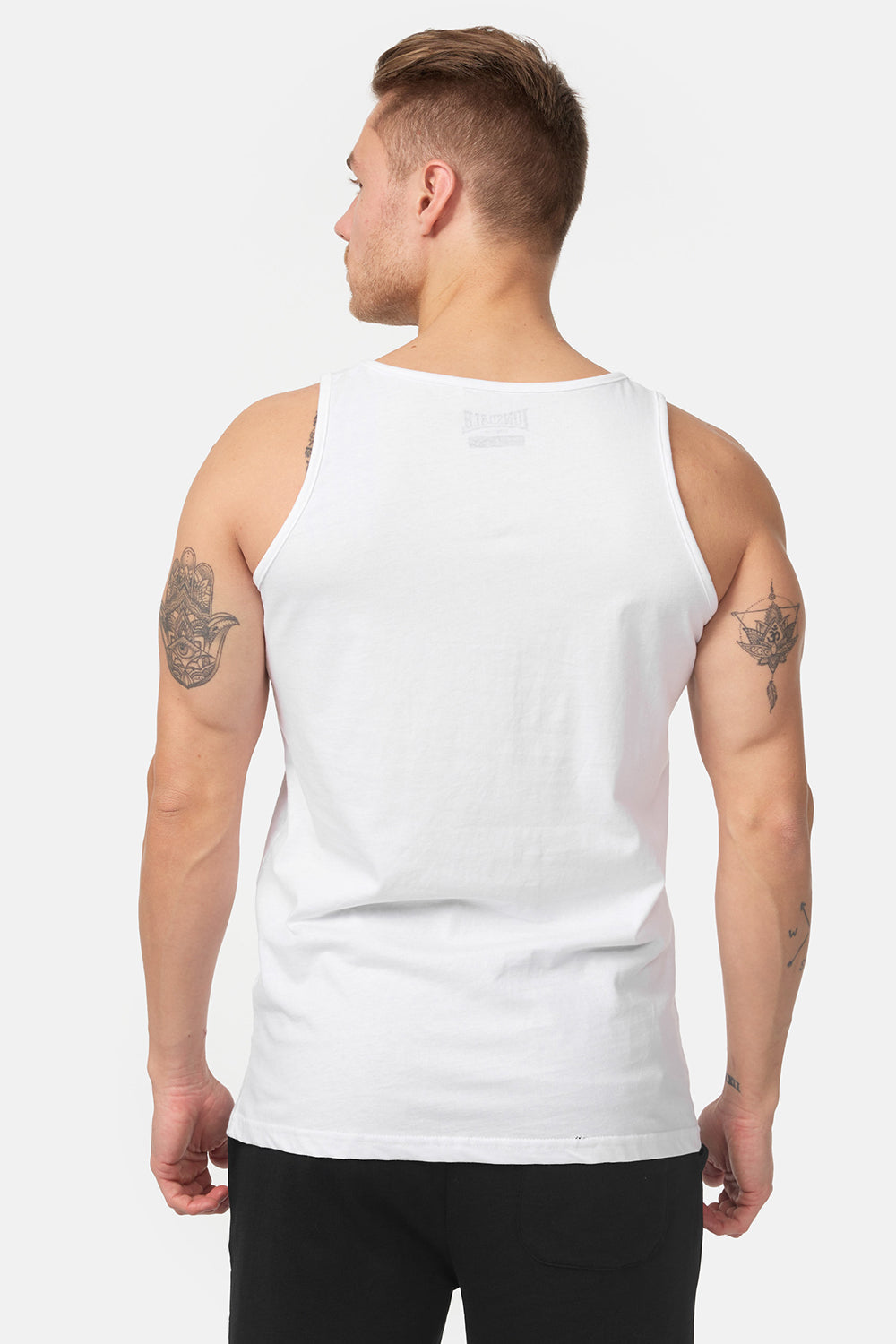 Lonsdale 113976 Biggin Doppelpack Singlet Schwarz/Weiss
