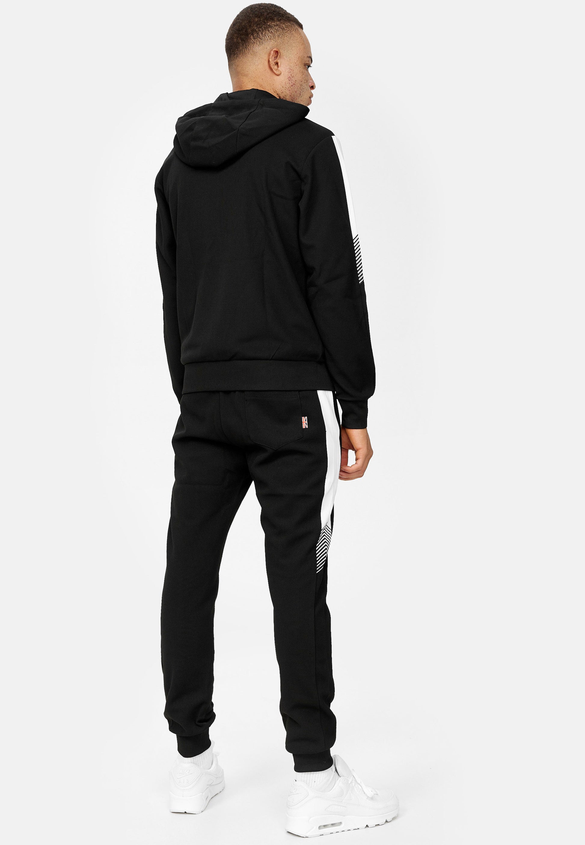 Lonsdale 114059 Marthall Jogginganzug Schwarz