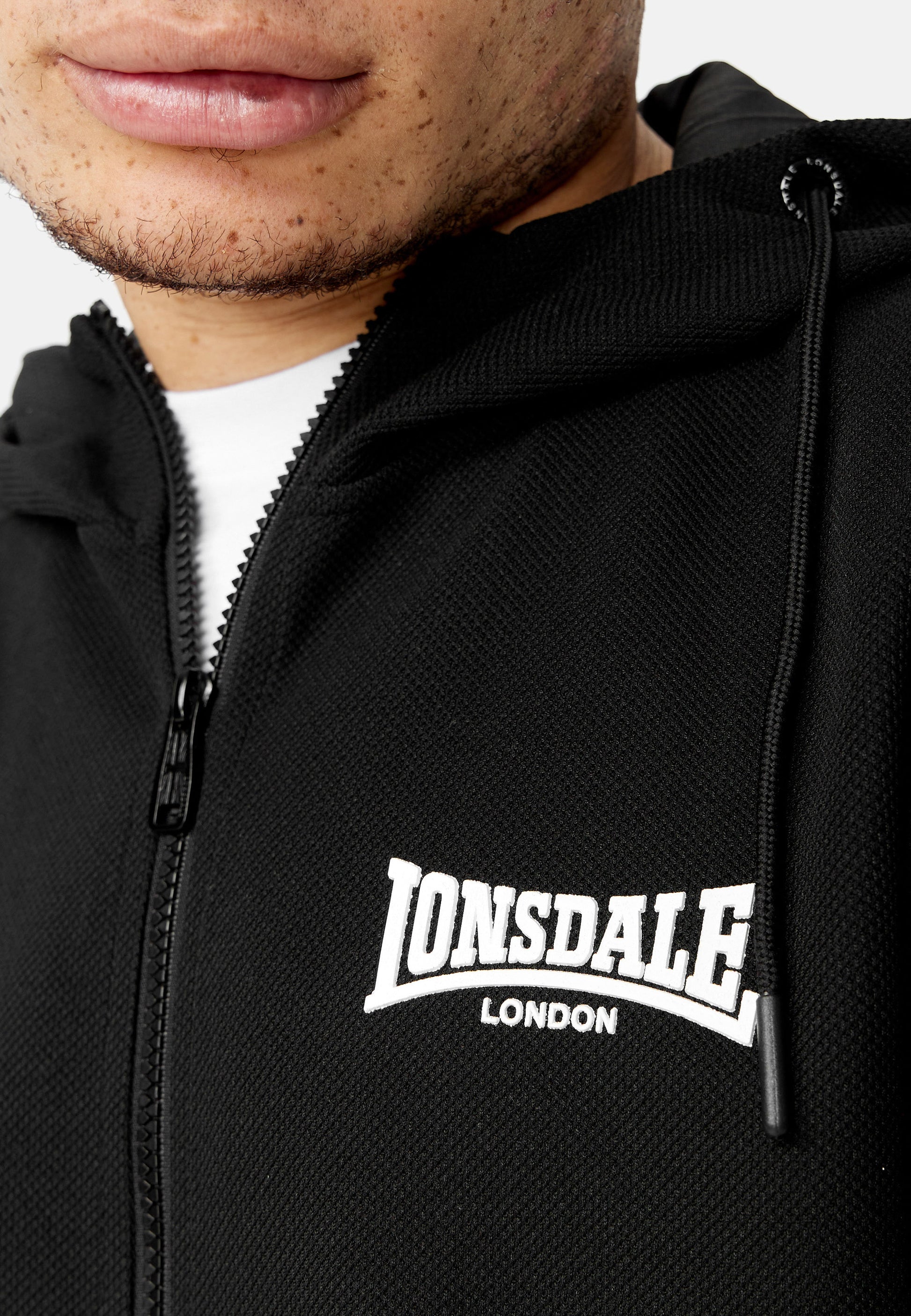 Lonsdale 114059 Marthall Jogginganzug Schwarz
