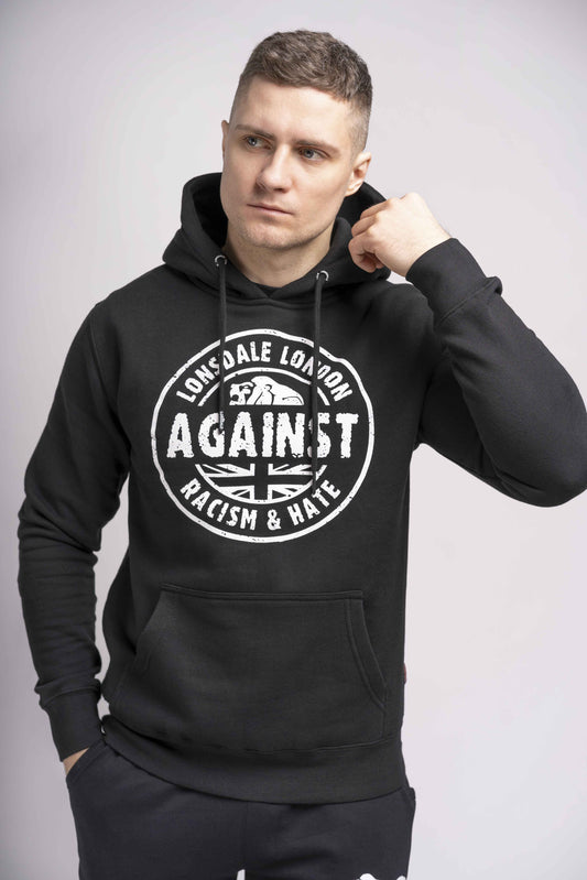 Lonsdale 114073 Linford Kapuzen Sweatshirt Schwarz