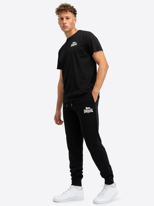 Lonsdale 114074 Warlingham T-Shirt Schwarz