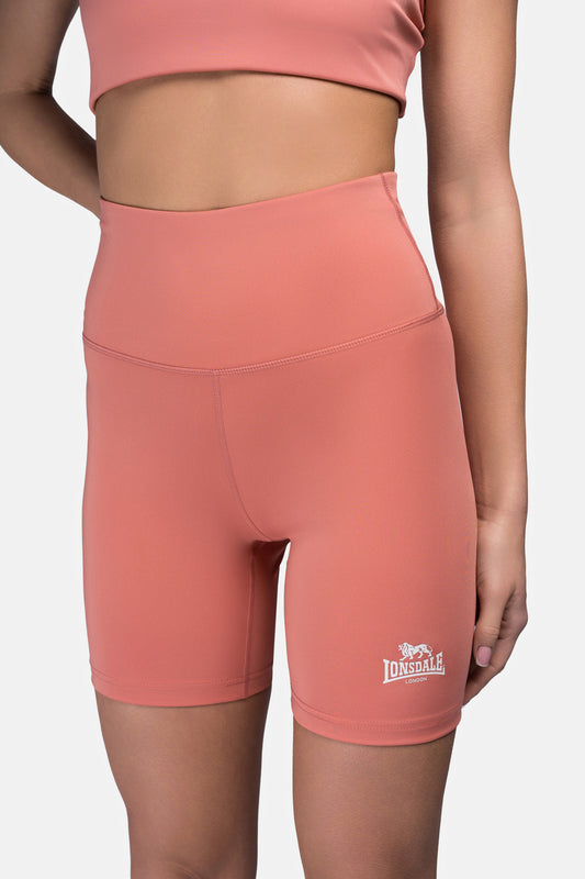 Lonsdale 114076 Laides Ludwell Shorts Terracotta