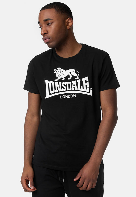 Lonsdale 114081 St. Erney T-Shirt  Schwarz