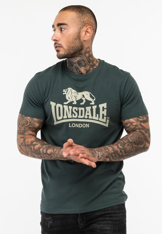 Lonsdale 114081 St. Erney T-Shirt Grün
