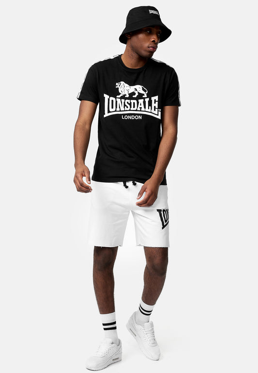 Lonsdale 114082 Sheviock T-Shirt Schwarz