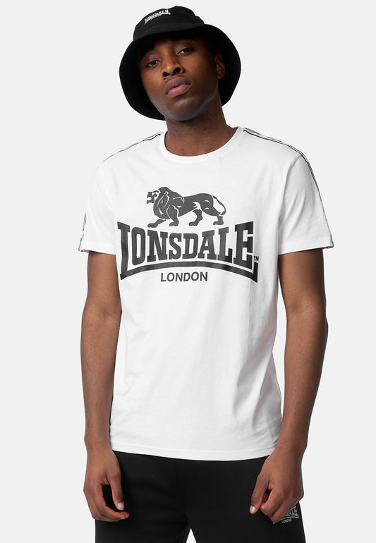 Lonsdale 114082 Sheviock T-Shirt Weiss