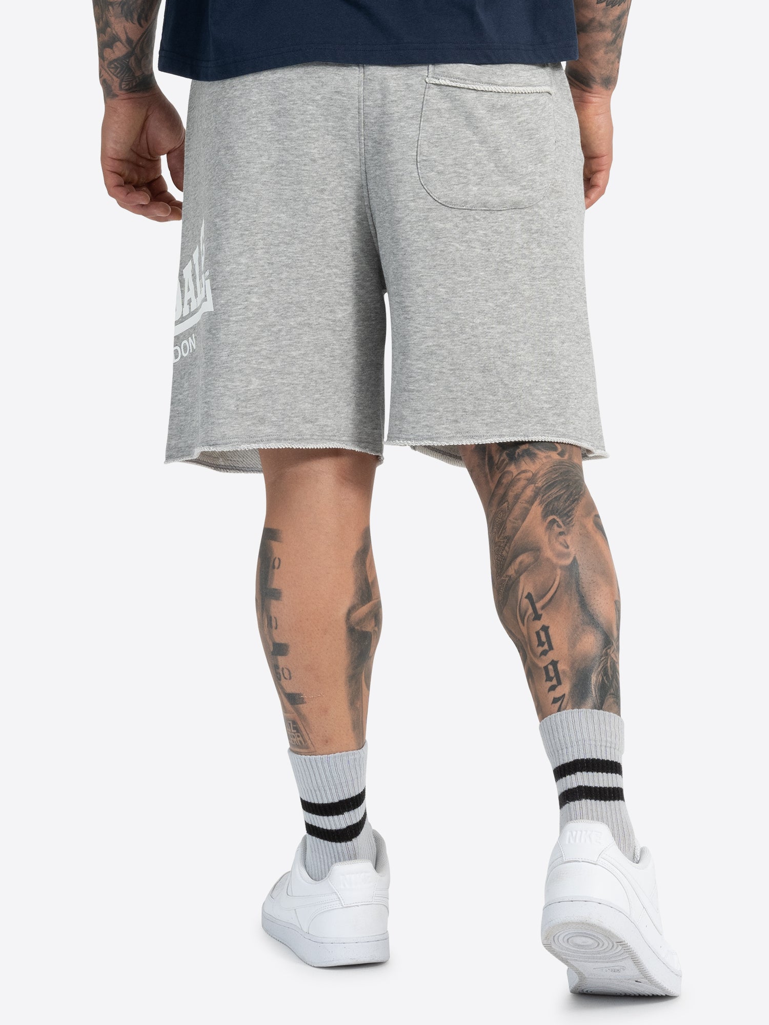 Lonsdale 114084 Polbathic Sportshorts Marl Grey