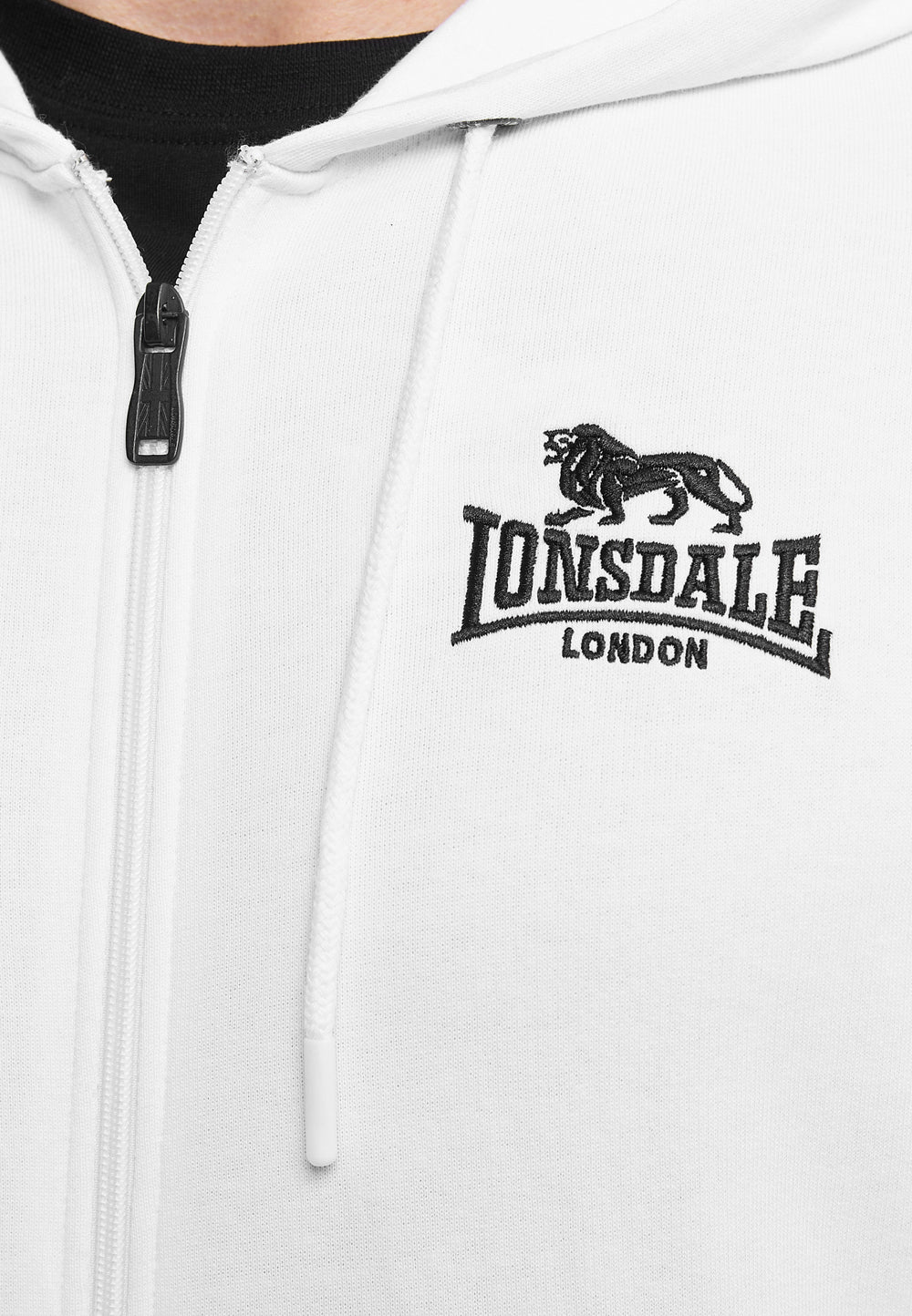 Lonsdale 114089 Balknakeil Swetjacke Weiss