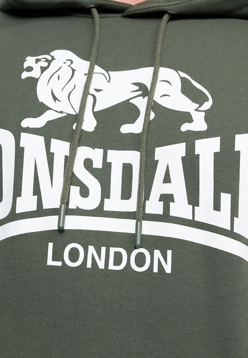 Lonsdale 114093 Sherborne Kapuzenpullover Olive