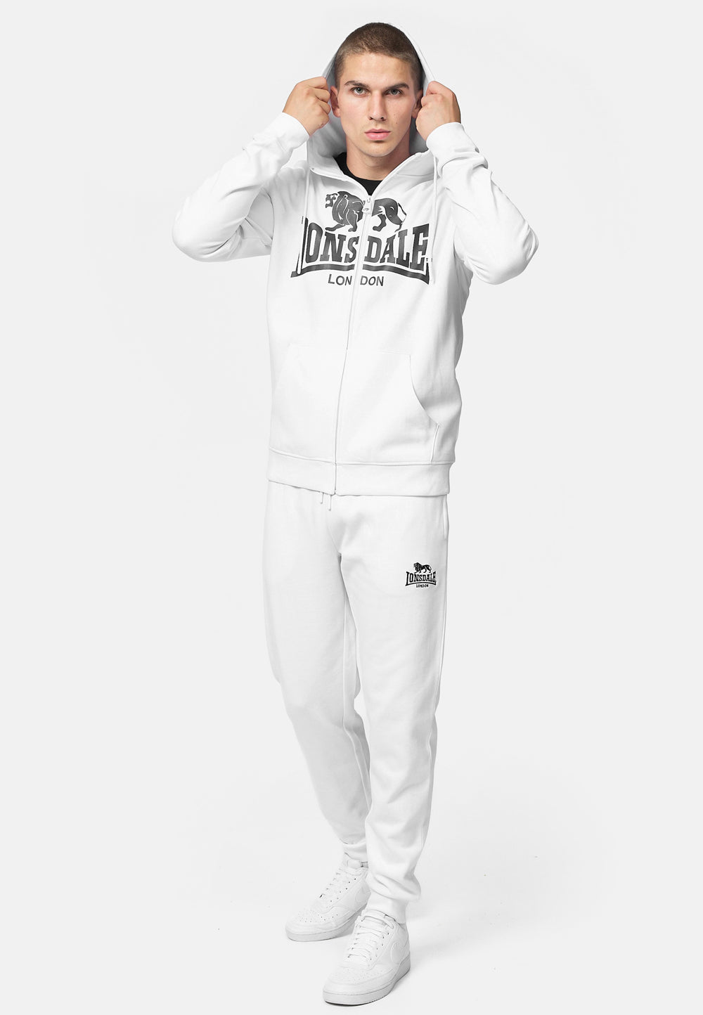 Lonsdale 114107 Keppanach Jogginganzug Weiss