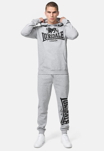 Lonsdale 114109 Benree Jogginganzug Marl Grey