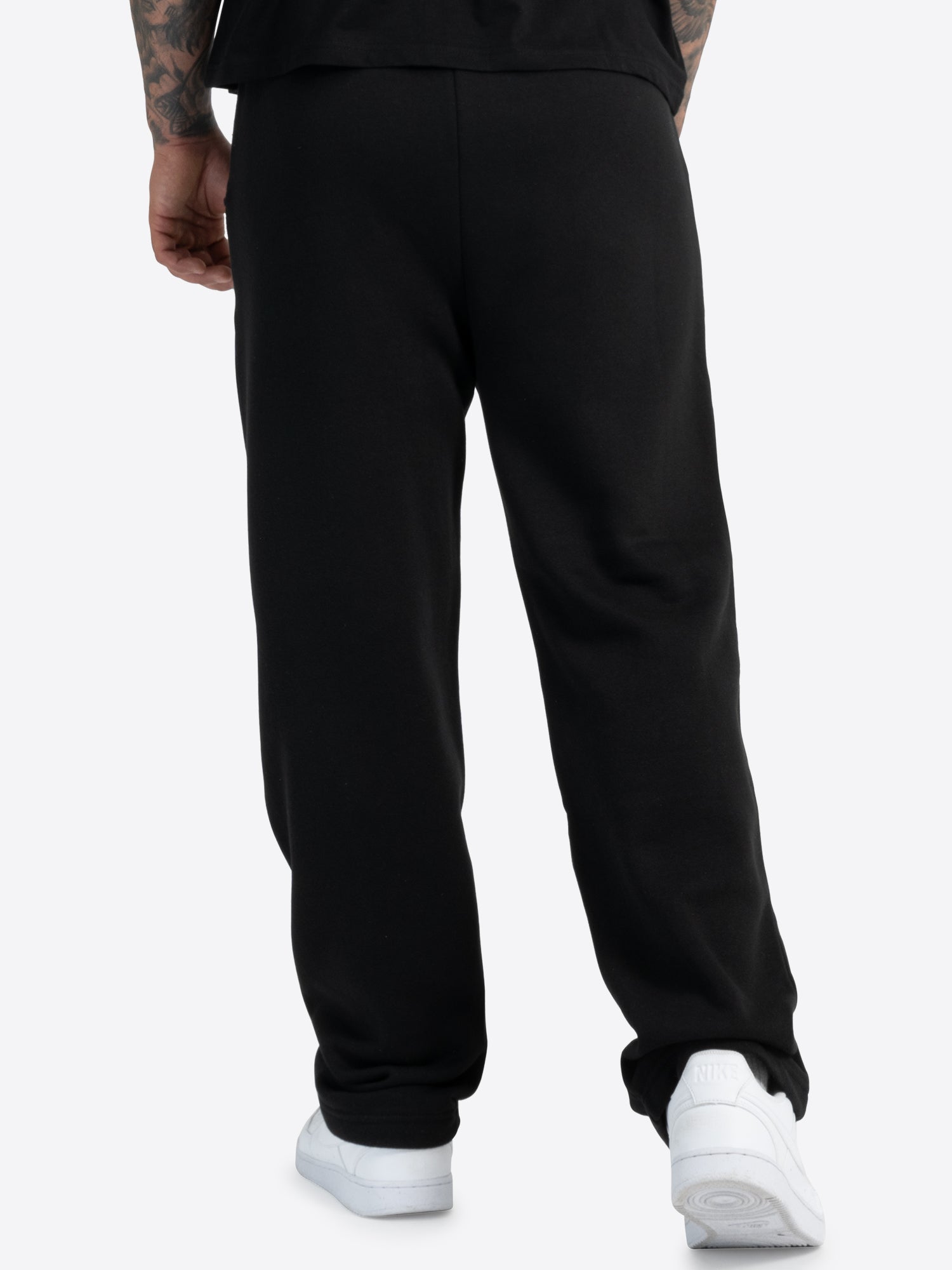Rückansicht Lonsdale Stonesfield Jogginghose Schwarz Herren
