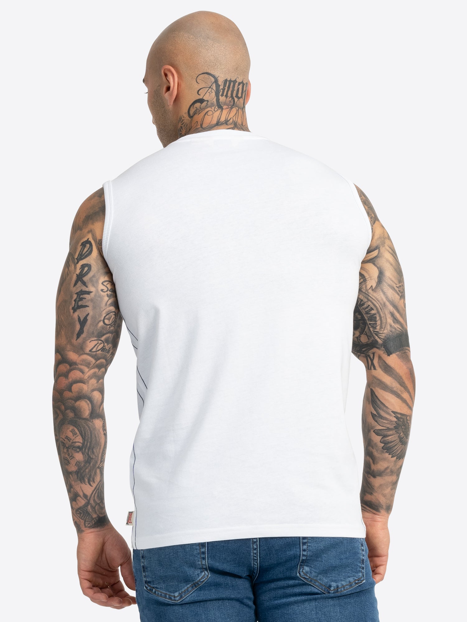 Lonsdale 114758 St. Agnes Singlet Weiss