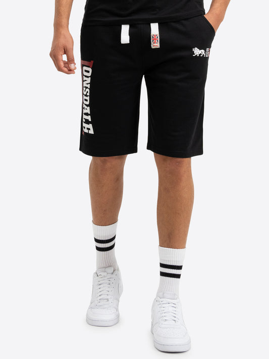 Lonsdale 114821 Sidemouth Shorts Schwarz