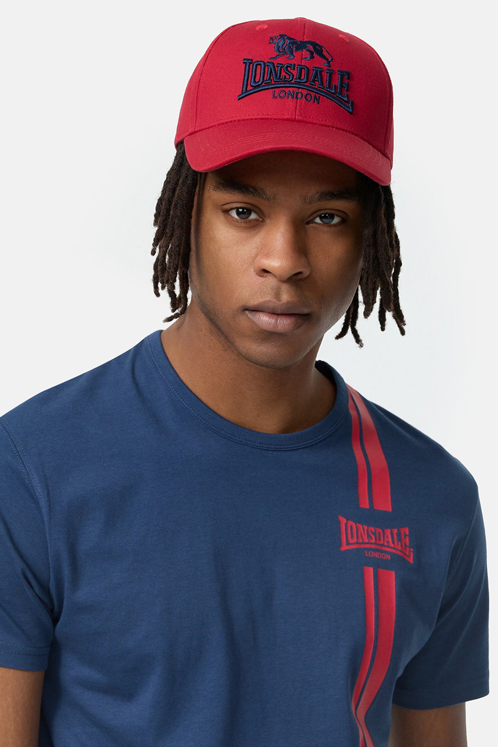 Lonsdale 114961 Cap Salford Rot