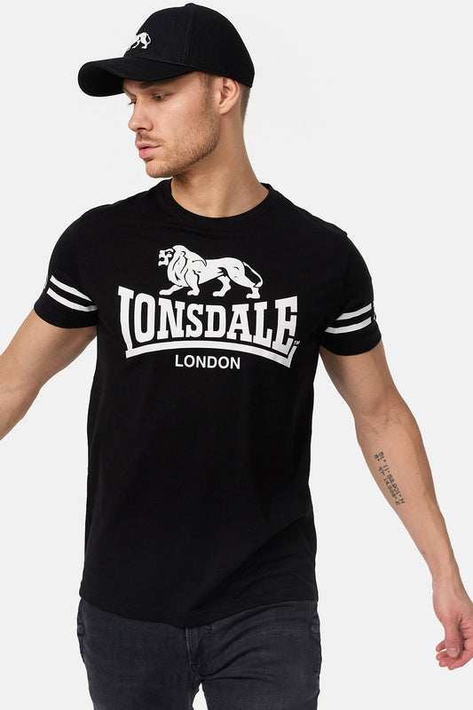 Lonsdale 115001 Aldeburgh T-Shirt - Schwarz