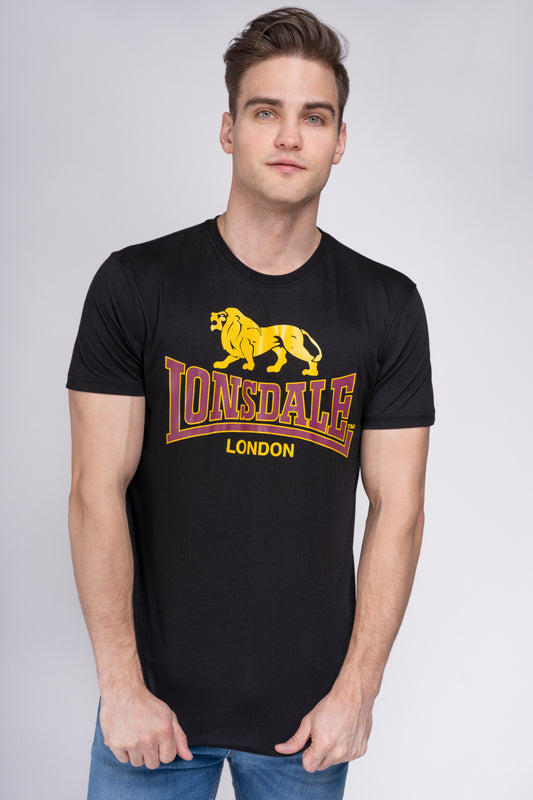 Lonsdale 115006 Taverham T-Shirt - Schwarz
