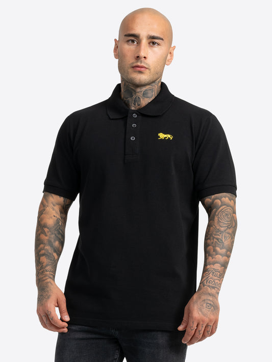 Lonsdale 115075 Whalton Poloshirt Schwarz