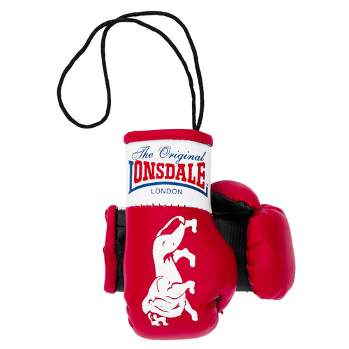 Lonsdale 116000 Mini Boxing Gloves Rot
