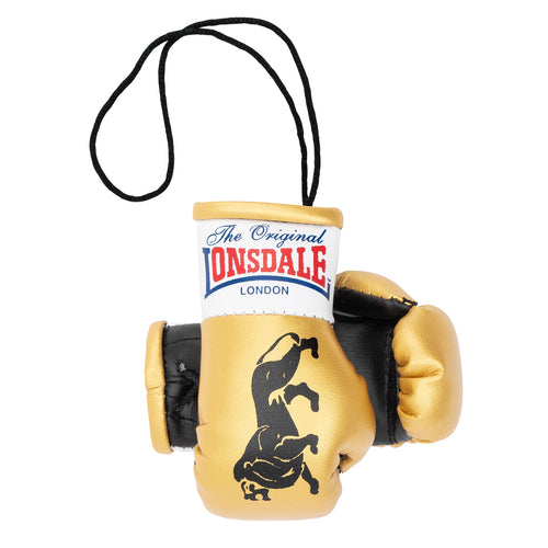 Lonsdale 116000 Mini Boxing Gloves Gold