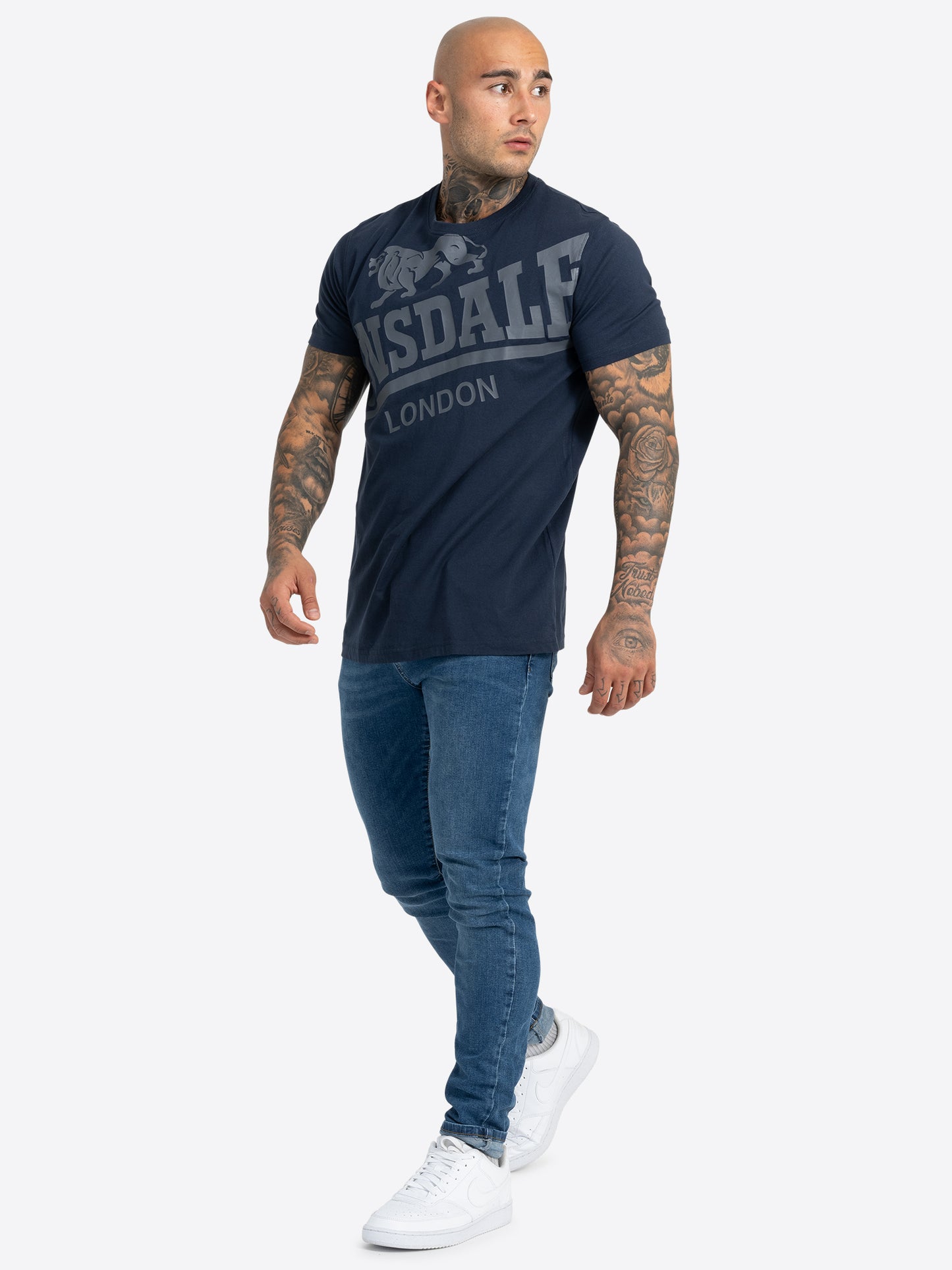 Lonsdale 116018 Watton T-Shirt - Navy